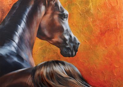 Тhe prince of the desert - Paining by Victoria Stoyanova