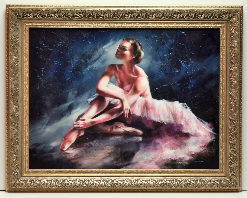 Odetta, acrylic on canvas, by Victoria Stoyanova