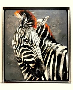 Black and White - Paining by Victoria Stoyanova