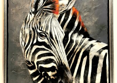 Black and White - Paining by Victoria Stoyanova
