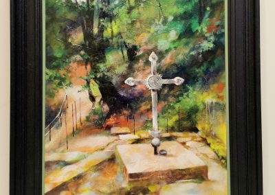 Cross Forest - Paining by Victoria Stoyanova