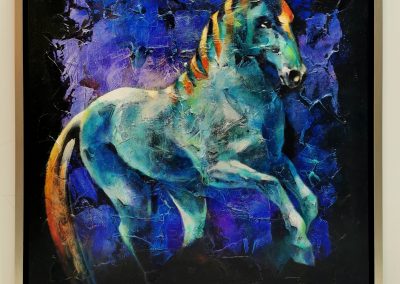 A unicorn without a horn - Paining by Victoria Stoyanova