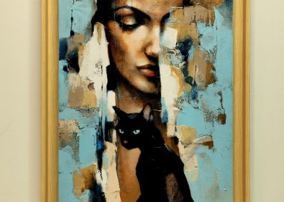 The Silent Muse - Paining by Victoria Stoyanova