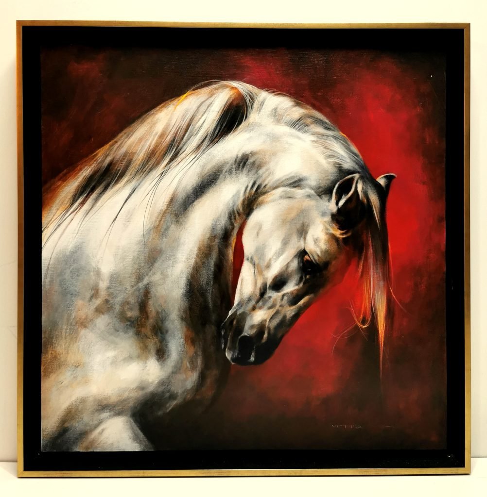 Silence is golden, Acrylic on canvas, by Victoria Stoyanova