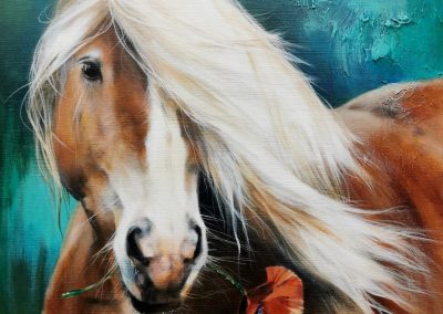 The Night Bird - Paining by Victoria Stoyanova