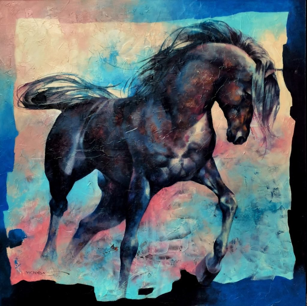 The winner, Acrylic on canvas, by Victoria Stoyanova