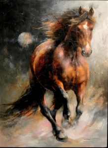 The Romantic - Paining by Victoria Stoyanova
