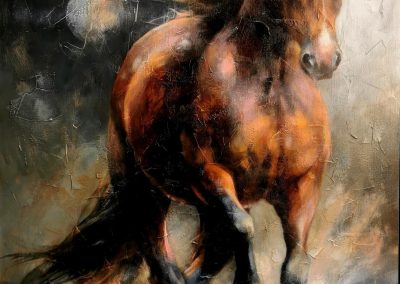 The Romantic - Paining by Victoria Stoyanova