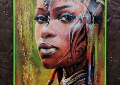 The Amazon - Paining by Victoria Stoyanova