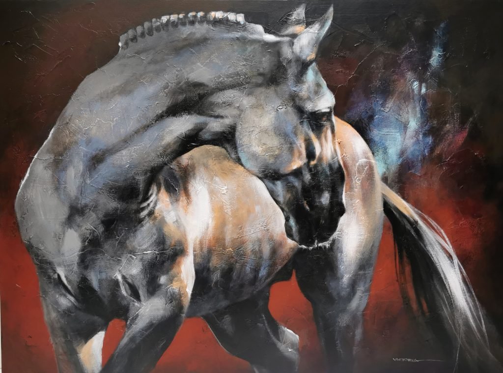 The Dreamer, Acrylic on canvas, by Victoria Stoyanova