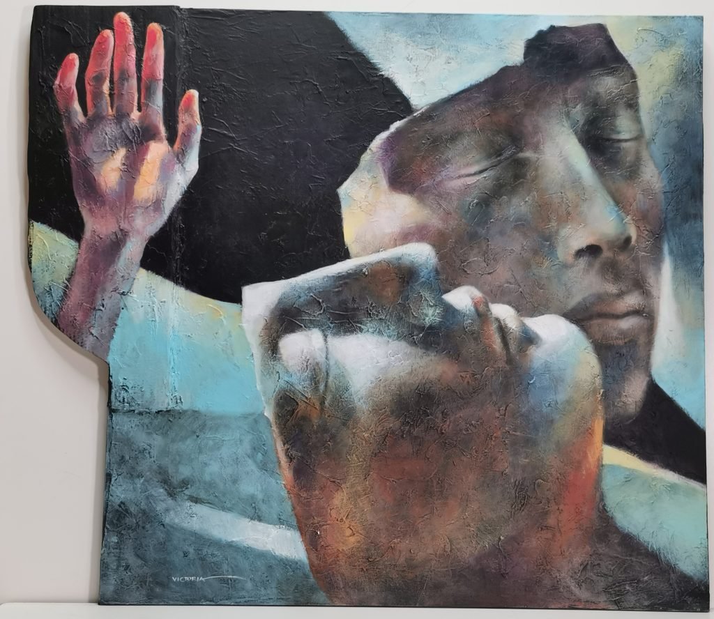 Together Forever, Acrilic on canvas, by Victoria Stoyanova