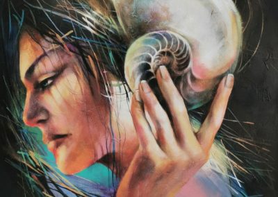SILENCE - Paining by Victoria Stoyanova