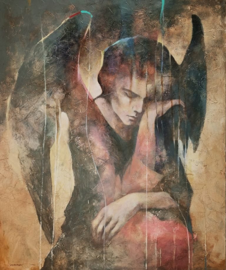Forgiveness, Acrylic on canvas, by Victoria Stoyanova