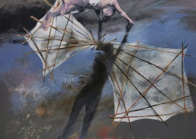 Victoria Stoyanova painting Icarus May 2025 Exhibition Art Galleria 158