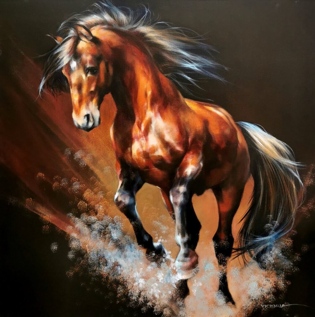Horse Study 2022, by Victoria Stoyanova