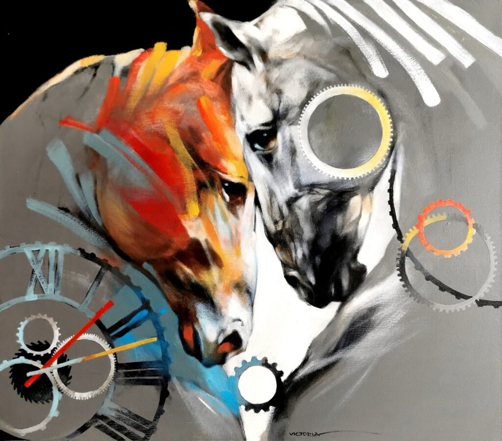 Horse Study 2023 (V), by Victoria Stoyanova
