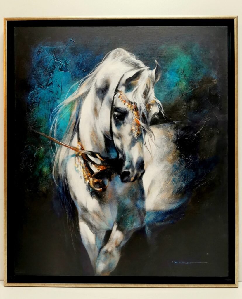 A princess, Acrylic on canvas, by Victoria Stoyanova
