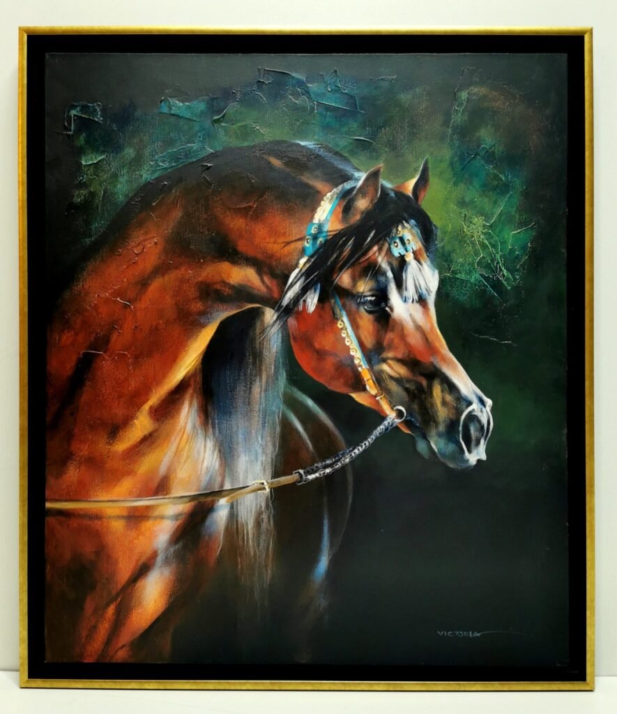 My Muse today!, Acrylic on canvas, by Victoria Stoyanova